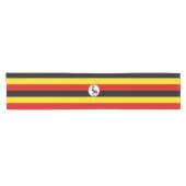 Flagge Ugandas Kurzer Tischläufer (Horizontal)