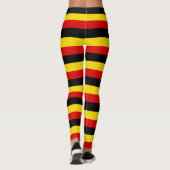 Flagge Ugandas Leggings (Rückseite)