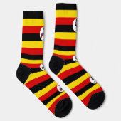 Flagge Ugandas Socken (Rechts)