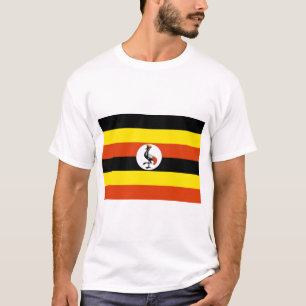 Flagge Ugandas T-Shirt