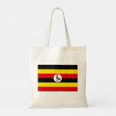 Flagge Ugandas Tragetasche (Rückseite)