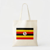Flagge Ugandas Tragetasche (Vorne)