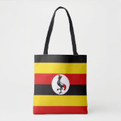 Flagge Ugandas, Ugandische Flagge Tasche (Vorderseite)