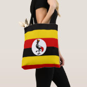 Flagge Ugandas, Ugandische Flagge Tasche (Von Nahem)