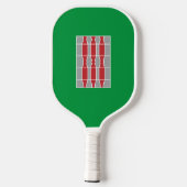 Flagge Umbriens, Italien Pickleball Schläger (Rückseite)