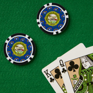 Flagge und Siegel von Nevada, Nevada Pokerchips