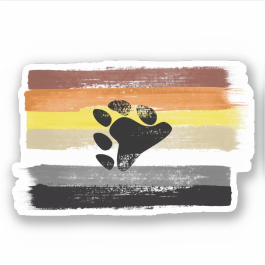 FLAGGE UND SYMBOL DES GESCHMACKVOLL AUFKLEBER (Vorderseite)