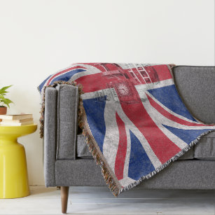 Flagge und Symbole Großbritanniens ID154 Decke