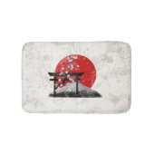 Flagge und Symbole Japans ID153 Badematte (Vorderseite)