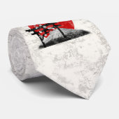 Flagge und Symbole Japans ID153 Krawatte (Gerollt)