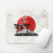 Flagge und Symbole Japans ID153 Mousepad (Mit Mouse)