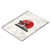 Flagge und Symbole Japans ID153 Notizblock (Linke Seite)