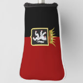 Flagge und Wappen des Aostatals Golf Headcover (Rotieren 90)