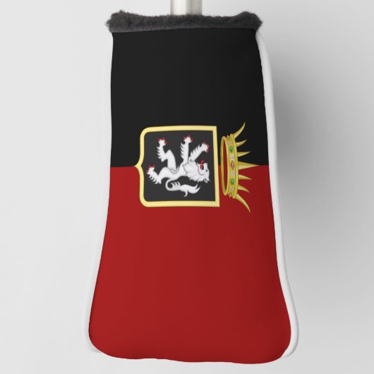 Flagge und Wappen des Aostatals Golf Headcover (Rotieren 90)