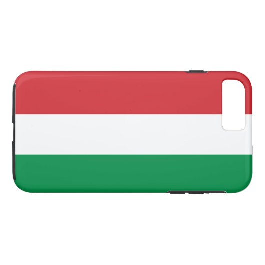 Flagge Ungarns Case-Mate iPhone Hülle (Rückseite (Horizontal))