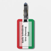 Flagge Ungarns Easy ID Persönlich Gepäckanhänger (Rückseite vertikal)