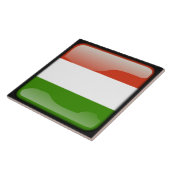 Flagge Ungarns Fliese (Seite)