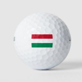 Flagge Ungarns Golfball
