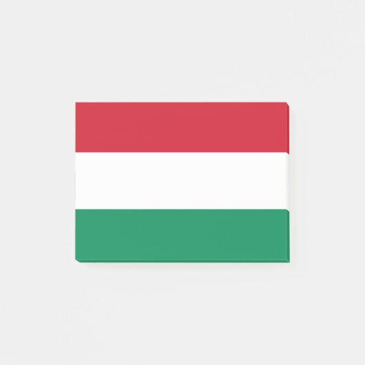 Flagge Ungarns - Post-it® Notes Post-it Klebezettel (Vorderseite)
