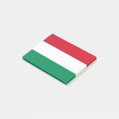 Flagge Ungarns - Post-it® Notes Post-it Klebezettel (angewinkelt)