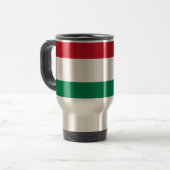 Flagge Ungarns - Reise/Tasse des Pendelverkehrs Reisebecher (Vorderseite Links)