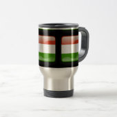 Flagge Ungarns Reisebecher (VorderseiteRechts)