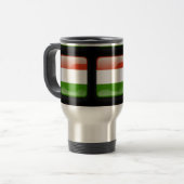 Flagge Ungarns Reisebecher (Vorderseite Links)