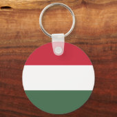 Flagge Ungarns Schlüsselanhänger (Rückseite)