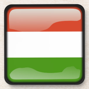 Flagge Ungarns Untersetzer