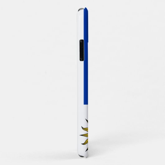 Flagge Uruguays Case-Mate iPhone Hülle (Hinten/Rechts)