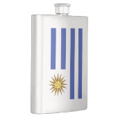 Flagge Uruguays Flachmann (Rechts)