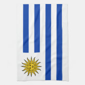 Flagge Uruguays Küchentuch (Vertikal)