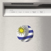 Flagge Uruguays Magnet (In Situ (Geschirrspüler))