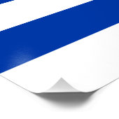 Flagge Uruguays Poster (Ecke)