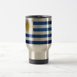 Flagge Uruguays Reisebecher