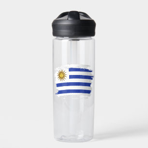 Flagge Uruguays Trinkflasche