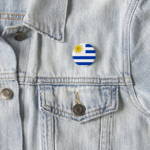 Flagge Uruguays (Uruguayan) Button