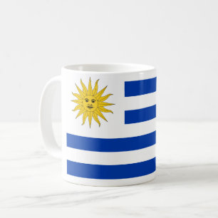 Flagge Uruguays (Uruguayan) Kaffeetasse
