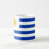 Flagge Uruguays (Uruguayan) Kaffeetasse (Mittel)