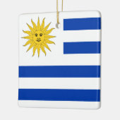 Flagge Uruguays (Uruguayan) Keramikornament (Links)