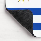 Flagge Uruguays (Uruguayan) Mousepad (Ecke)