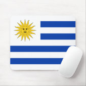 Flagge Uruguays (Uruguayan) Mousepad (Mit Mouse)