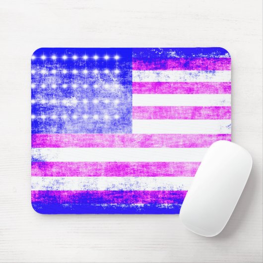 Flagge US Mousepad (Mit Mouse)