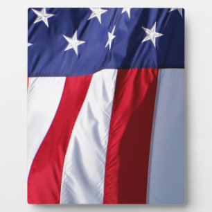 Flagge USA Fotoplatte