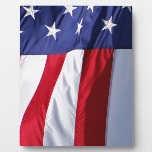 Flagge USA Fotoplatte (Vorderseite)