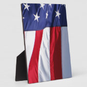 Flagge USA Fotoplatte (Seite)