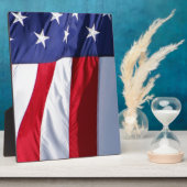 Flagge USA Fotoplatte (Seite)