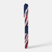 Flagge USA iPhone Hülle (Linke Seite)