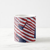 Flagge USA Kaffeetasse (Mittel)