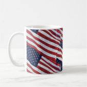 Flagge USA Kaffeetasse (Links)